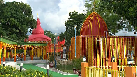 PM Modi inaugurates redeveloped 524-year-old Tripura Sundari temple