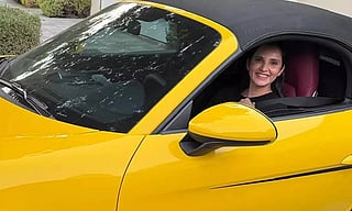 Sania Mirza flaunts new car on her dad's birthday