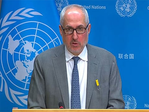 United Nations Spokesperson Stephane Dujarric