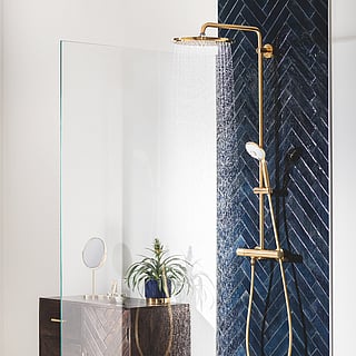 GROHE's Euphoria Shower System can help you enhance your bathroom 