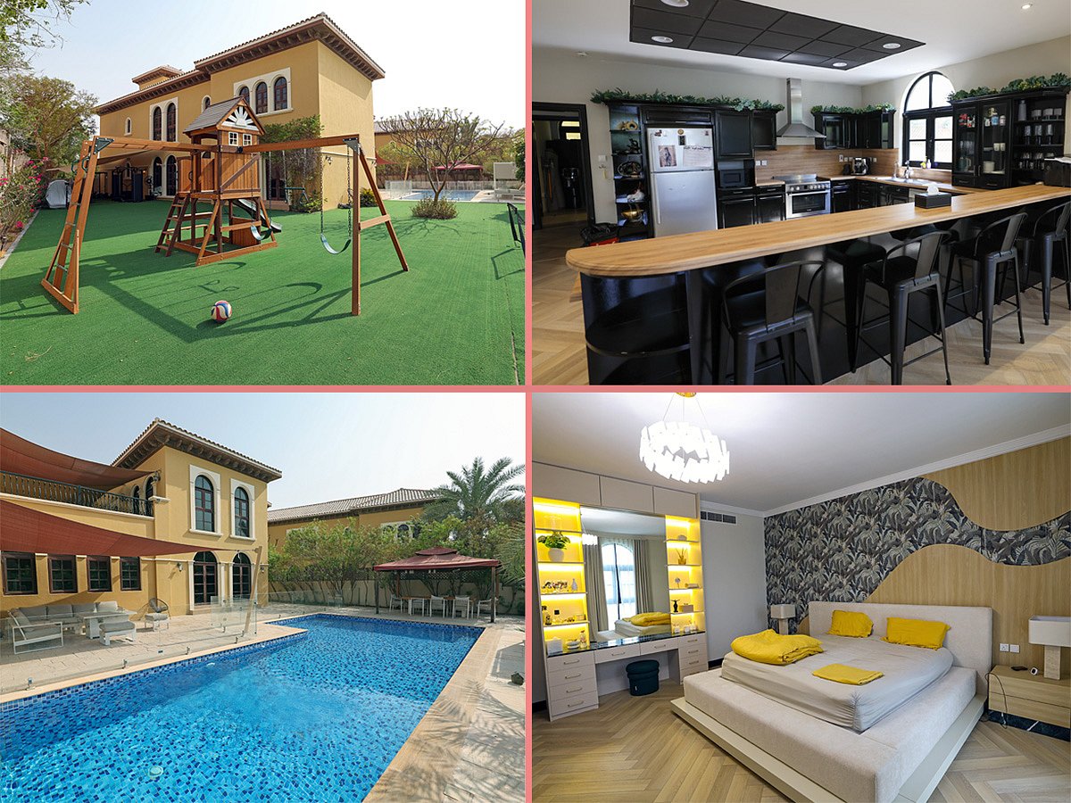 Kanessa Muluneh home at The Villa in Dubailand. 