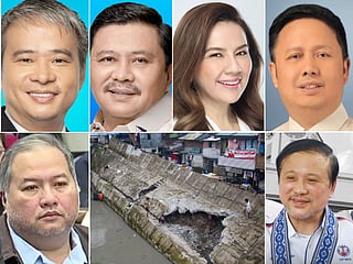 Freeze orders had been made for  the assets of key officials linked to flood-controversial control projects (clockwise, from top left): Senator Joel Villanueva and Senator Jinggoy Estrada, former Rep. Mitch Cajayon-Uy, Rep. Zaldy Co, retired DPWH undersecretary Roberto Bernardo and sacked DPWH district engineer Henry Alcantara, it was announced on Tuesday (September 23, 2025).