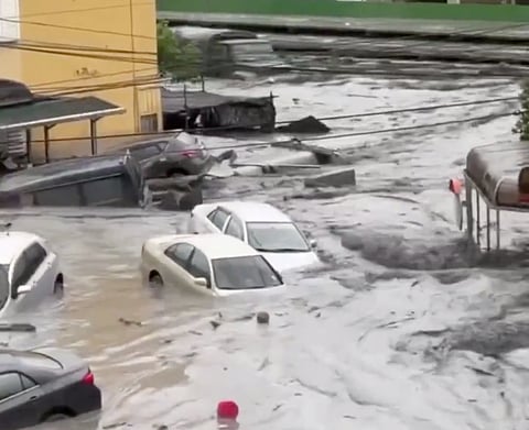 Mud, debris, floodwaters have heavily damaged or destroyed infrastructure in eastern and southern Taiwan — including the collapse of the Matai’an Creek Bridge and flooding of a railway station and train lines. 