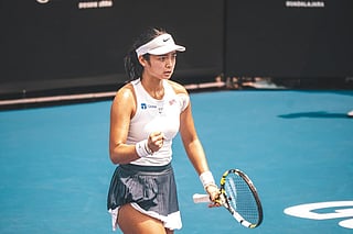 Alex Eala powers past Aliona Falei in Jingshan Open