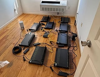 The electronic devices posed an imminent threat to senior US government officials and critical telecommunications infrastructure, according to the US Secret Service.