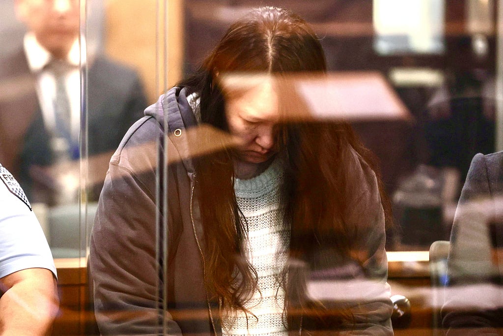 Hakyung Lee stands in the dock at the High Court in Auckland, New Zealand