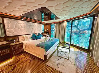 Abu Dhabi's first floating holiday home at Yas Marina