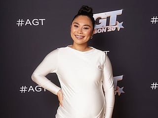 9 months pregnant, Jessica Sanchez stuns in AGT finale