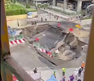 The Bangkok sinkhole: Initial assessments by emergency responders pegged it at approximately 30 metres wide by 30 metres long and over 15 metres deep, though later reports from the Bangkok Metropolitan Administration (BMA) revised the depth to a chilling 50 metres. 