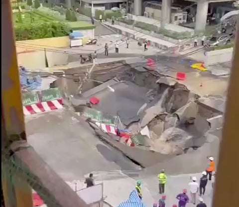 The Bangkok sinkhole: Initial assessments by emergency responders pegged it at approximately 30 metres wide by 30 metres long and over 15 metres deep, though later reports from the Bangkok Metropolitan Administration (BMA) revised the depth to a chilling 50 metres. 