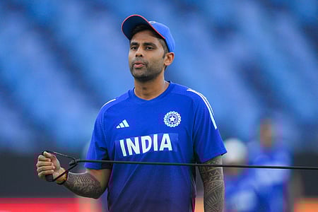 India captain Suryakumar Yadav 