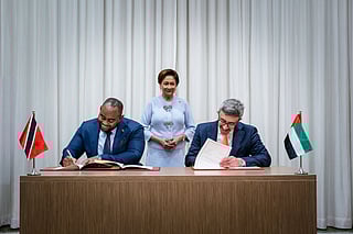 Abdullah bin Zayed meets Prime Minister of Trinidad and Tobago in New York

