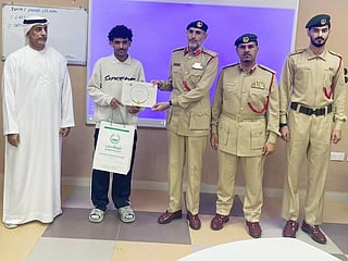 Student honoured for returning wallet with Dh200,000