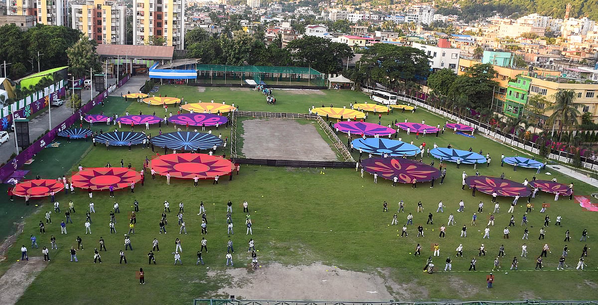 Rehearsal ICC Women’s Cricket World Cup 2025 opening ceremony