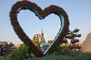 Miracle Garden on the opening day on 29 Sept 2025