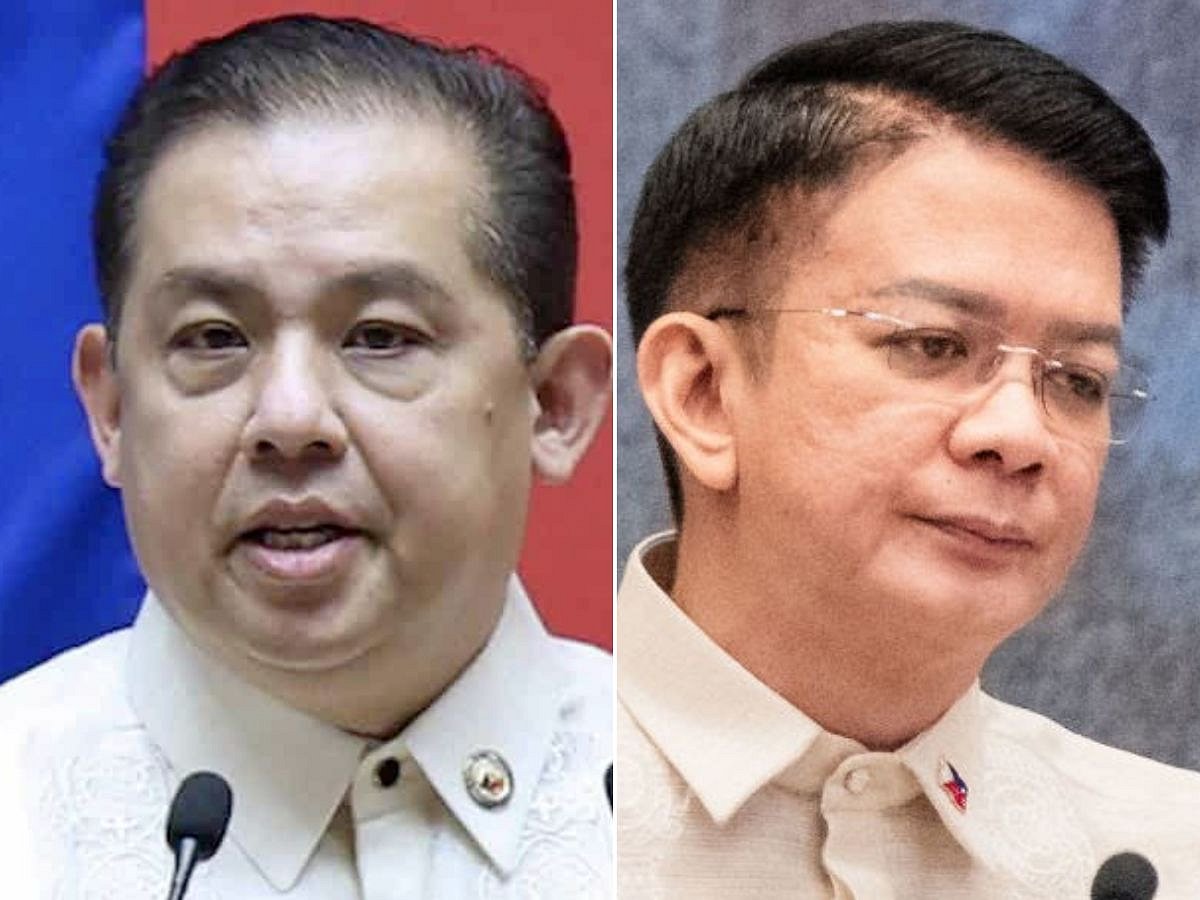 Martin Romualdez and Senator Francis Escudero.