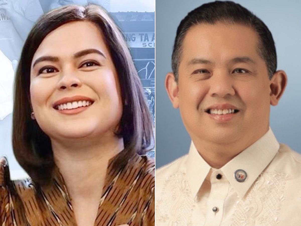 Philippine Vice President Sara Duterte and former House Speaker Martin Romualdez.jpg