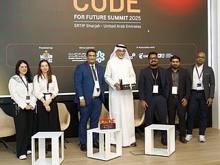 (From left to right)
Jona Azizaj, DEI Advisor, FEDORA; Kristi Progri, Program Manager, GNOME Foundation; Samras Mayimi, Co-ounder & Executive Director, Westford Education Group; Dr. Abdullatif AlShamsi, Academic Advisor to Sheikha Bodour bint Sultan bin Muhammad Al Qasimi; Muhammed Irfan Ali, Chief Strategy & Technology Officer, Million Coders; Naheem TP, Chief Operating Officer, Million Coders; Dr. Vivek Mohan, Chief Academic Officer, Exeed College