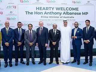 Australian PM visits LuLu Hypermarket in Abu Dhabi