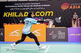 Ghadeer Ali Altahri won gold at the GCC Youth Games in Fujairah in April.