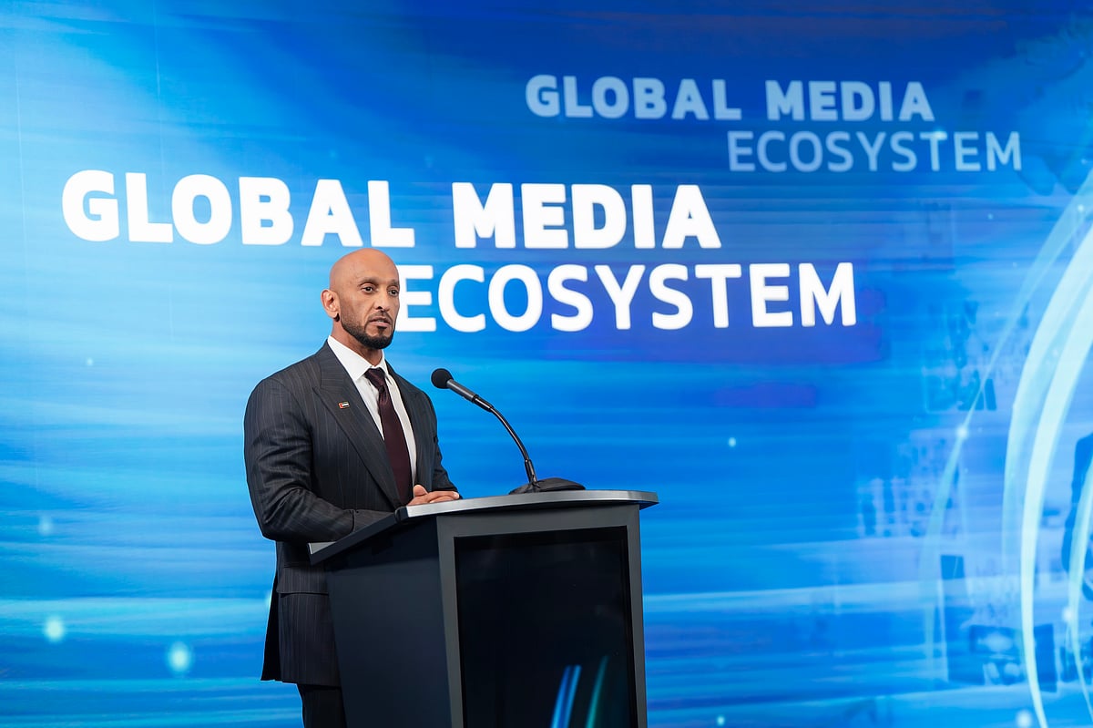 Abdulla bin Mohammed bin Butti Al Hamed, Chairman of the National Media Office and Chairman of the UAE Media Council, and Chairman of BRIDGE.  