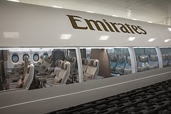 Inside Emirates' new '7-star' hospitality centre in Dubai with a plane ...