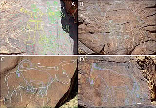 12,000-year-old rock arts discovered in Saudi Arabia