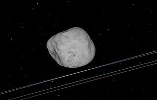 Comet 3I/ATLAS rocketing through solar system at 61 km per second.