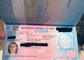 US techie flaunts 5-year India visa, praises Modi
