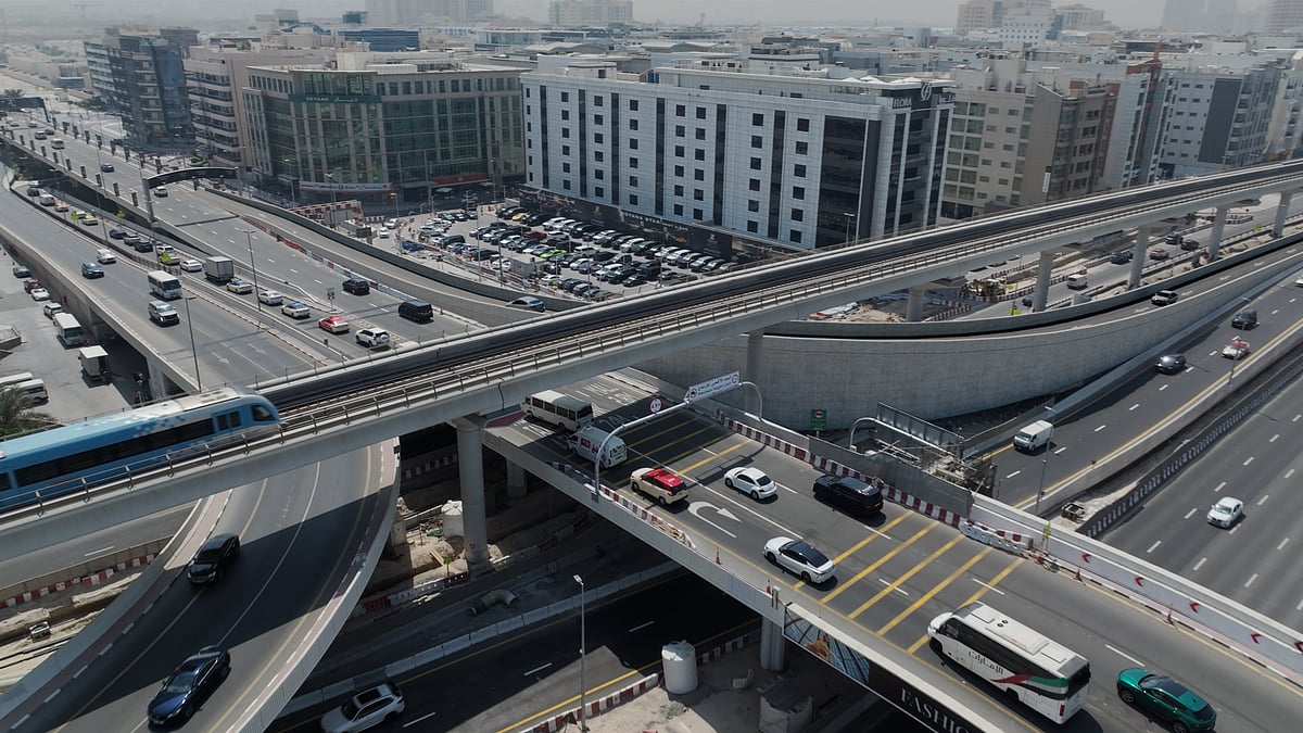 The new bridge, with a capacity of 900 vehicles per hour, is part of a larger project to upgrade surrounding infrastructure,