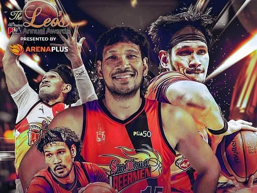 Congratulations to Season 49 MVP, his 9th, ‘The Kraken’ June Mar Fajardo.
