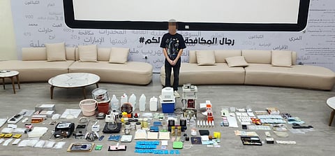 Major drug bust in Dubai: Police seized 40kg of drugs, including ketamine, crystal meth, marijuana and hashish oil.