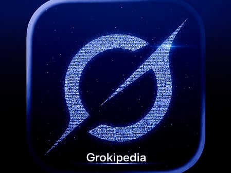 A Grokipedia logo.