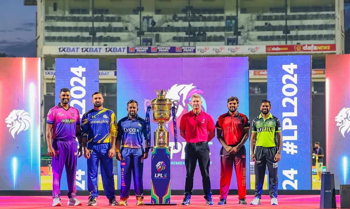 Captains during the Lanka Premier League last year.