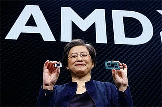 Lisa Su, chief executive officer of AMD. AMD's MI450 series, co-developed with OpenAI, targets inference dominance, a shift from training, as pre-training gains flatten due to limited data growth.