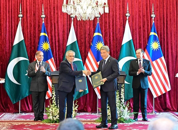 The agreements were exchanged at a ceremony held at the Perdana Putra Complex, the Office of the Malaysian Prime Minister, during Prime Minister Shehbaz Sharif’s three-day official visit to Malaysia at the invitation of his counterpart Anwar Ibrahim.