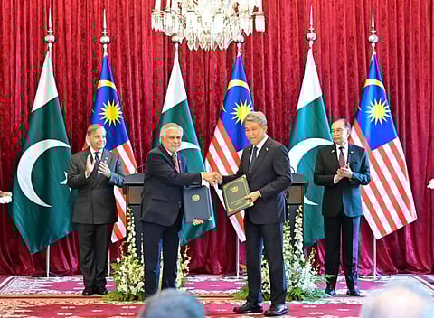The agreements were exchanged at a ceremony held at the Perdana Putra Complex, the Office of the Malaysian Prime Minister, during Prime Minister Shehbaz Sharif’s three-day official visit to Malaysia at the invitation of his counterpart Anwar Ibrahim.