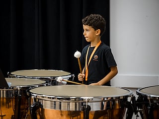 Percussionist Adam Youssef Salem described the trip as an important step in his journey. 