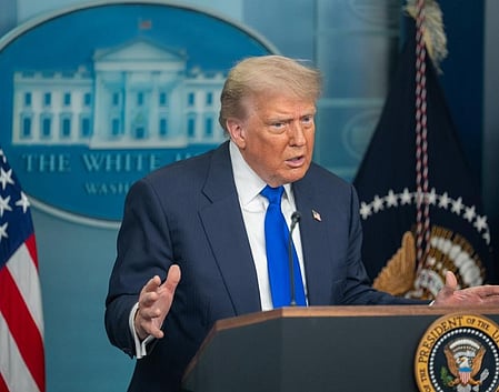 US President Donald Trump has accused Democrats of being "kamikaze". 