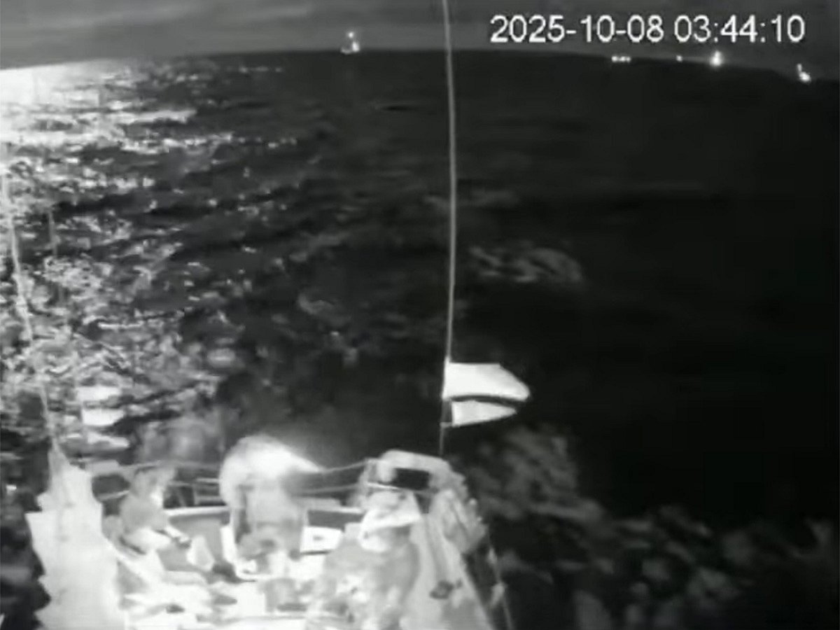 The organisers of a new Gaza-bound aid flotilla said the Israeli army intercepted at least three of its boats on Wednesday. 