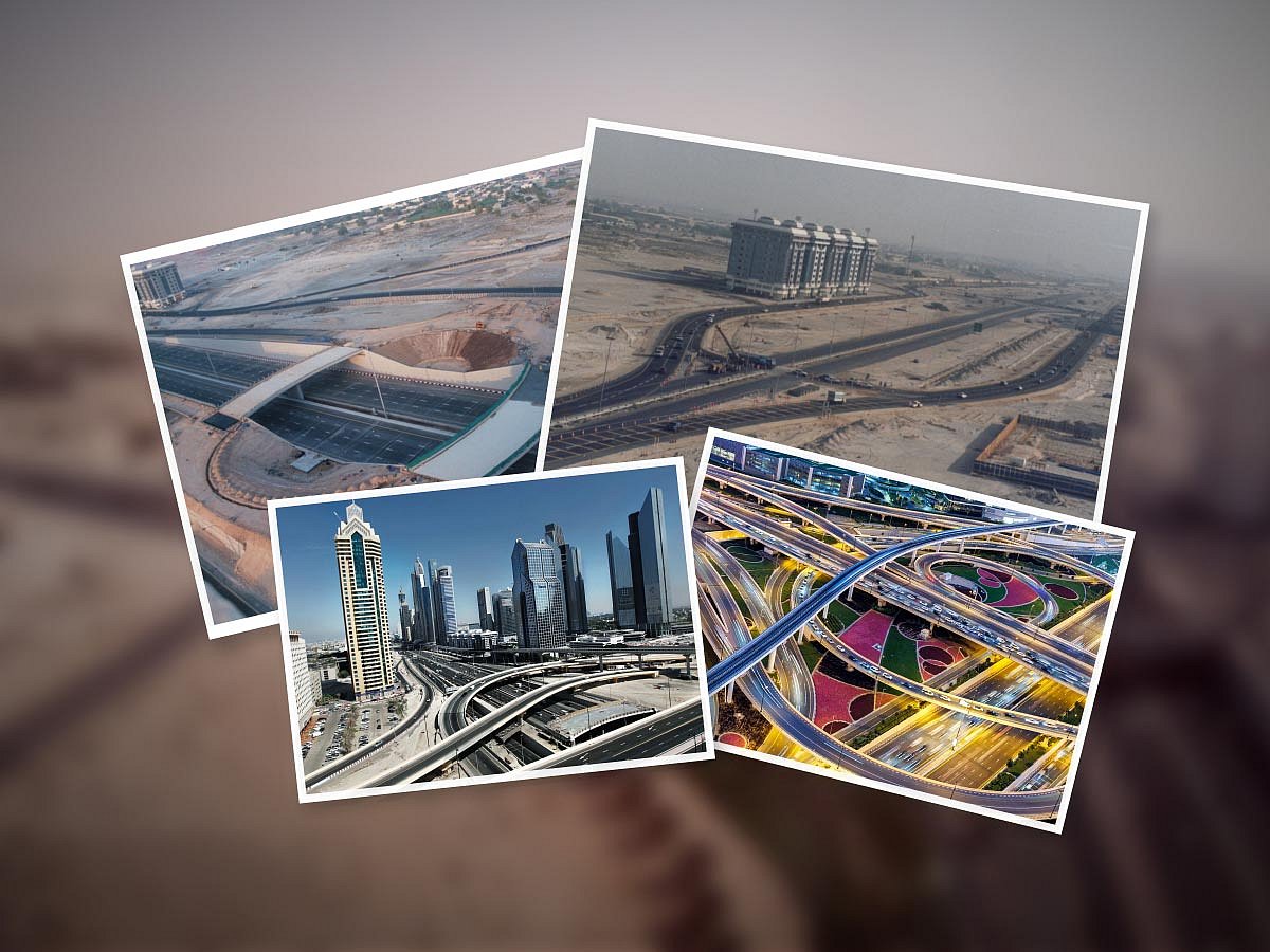 Dubai’s First Interchange, once the iconic Defence Roundabout on Sheikh Zayed Road, was redeveloped by the RTA into a $168 million three-tier junction completed between 2006 and 2011 to ease growing traffic.