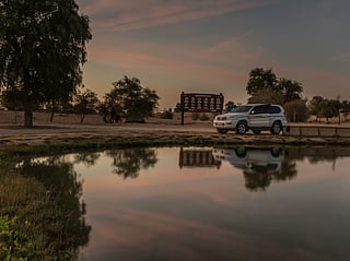 The accident took place in Al Qudra area late at night