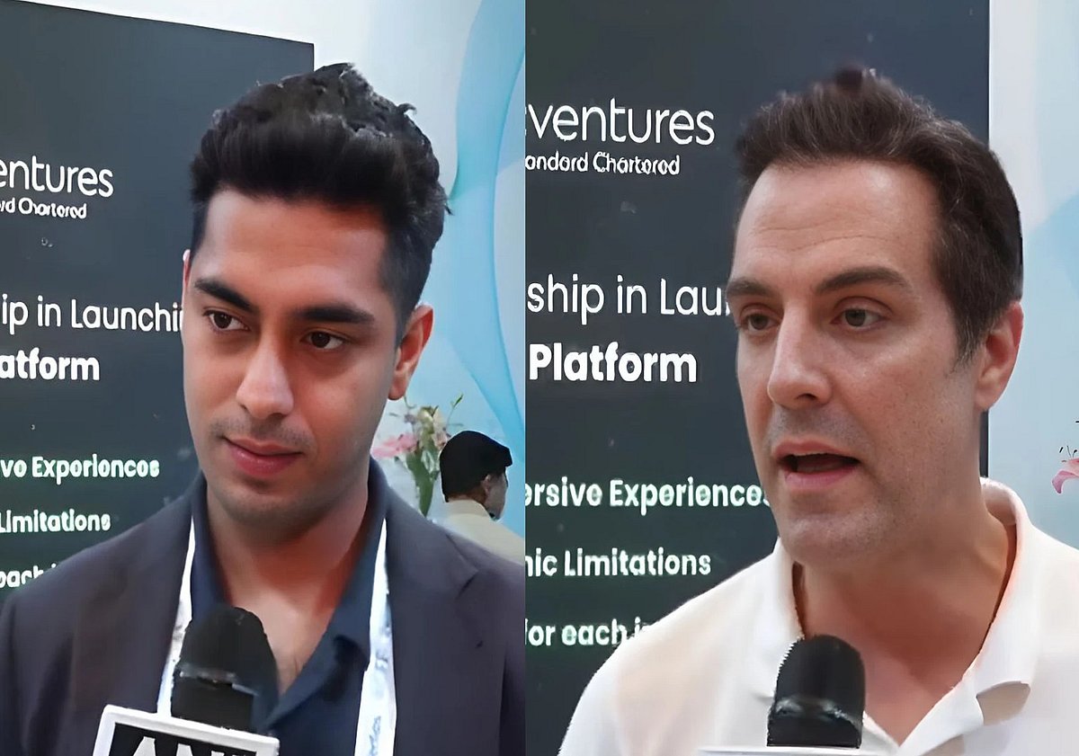 Apurv Suri, Head of Client Engagement and Partnership Lead at SC Ventures; Harald Eltvedt, Operating Member at SC Ventures (Photo/ANI)