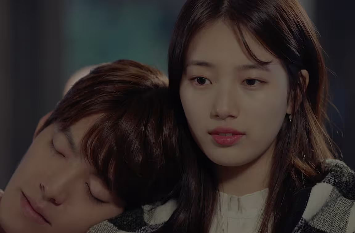 Bae Suzy and Kim Woo-bin, in the heartbreaking series, Uncontrollably Fond, which aired in 2016.