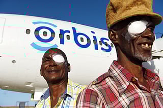 Globally, an estimated 1.1 billion people live with vision loss, of which 90% live in low-and-middle-income countries. The Flying Eye Hospital was created to help close this gap. 