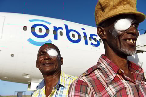 Globally, an estimated 1.1 billion people live with vision loss, of which 90% live in low-and-middle-income countries. The Flying Eye Hospital was created to help close this gap. 