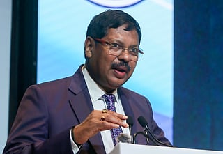 Chief Justice of India Bhushan Ramkrishna Gavai appeared unfazed after a shoe was hurled at him in the Supreme Court.