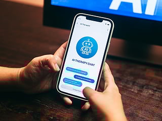 AI therapy chat app