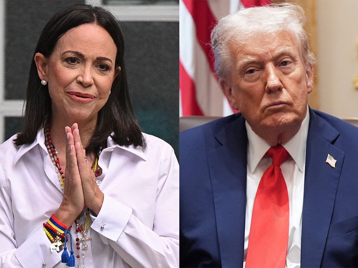 Maria and Trump