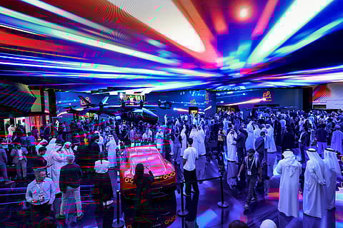 Dubai is buzzing as Gitex Global 2025 kicks off at the Dubai World Trade Centre, with global leaders and tech enthusiasts descending on the city. Above, visitors at E& pavilion on the opening day of Gitex Global 2025 at Dubai World Trade Centre. 